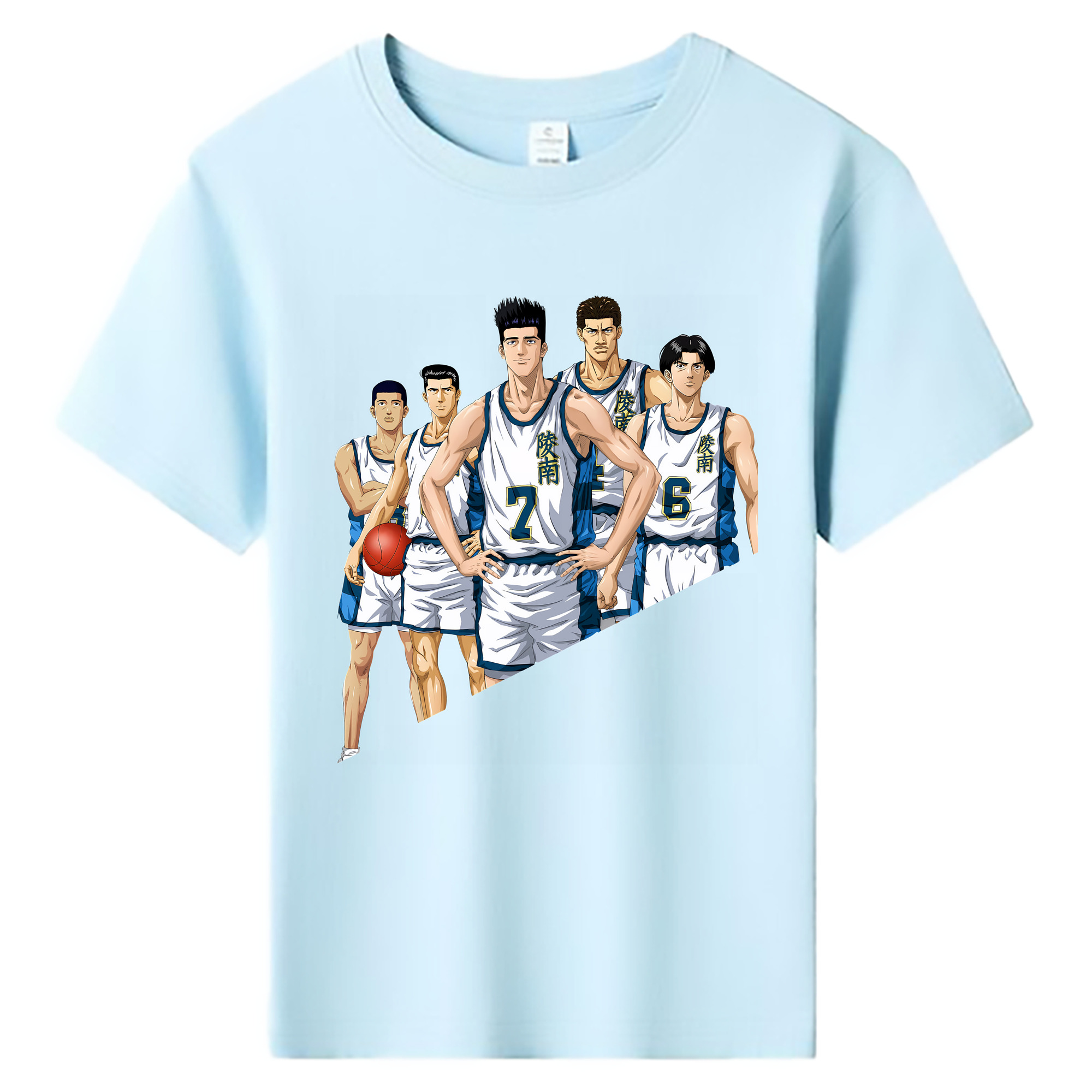 （画像用） SLAM DUNK／スラムダンク 綿100％キッズTシャツ（フロントプリント）